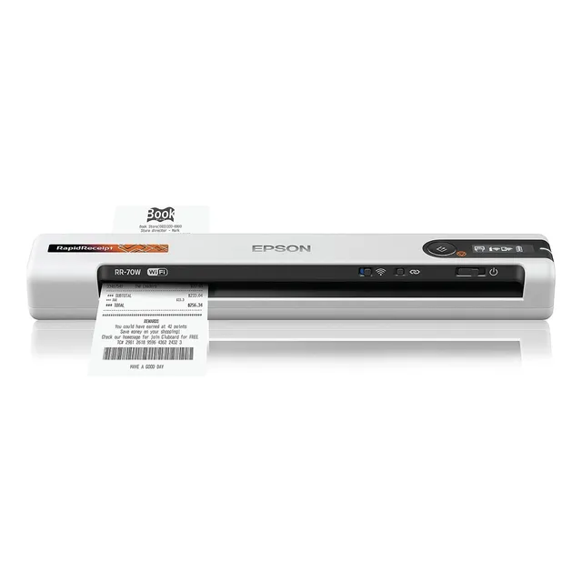 Escáner Móvil Inalámbrico Epson Rapidreceipt Rr-70w