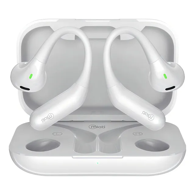 Audifono Tws Ows Air-motion Sport Mlab 09366 Color Blanco