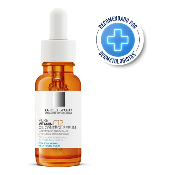 Sérum Facial Pure Vitamin C12 Oil Control 15ml La Roche-posay