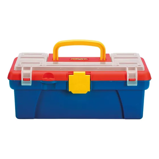 Caja Organizadora Infantil Rojo/azul 30x15x12cms Rimax Color Rojo