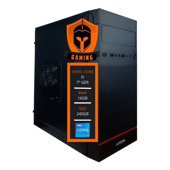 Computador Gaming Info Intel I5 7ª Geração 16gb Ssd 240gb