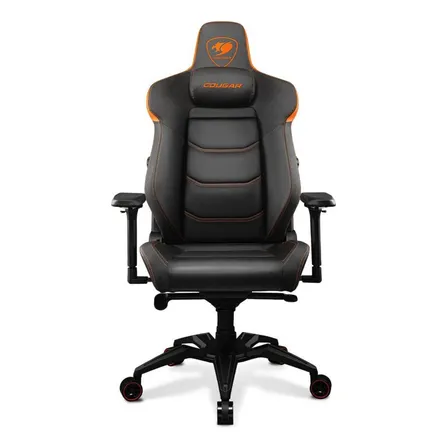 Silla Cougar Armor One V2, Brazos 4d, 120kg Reales, Orange