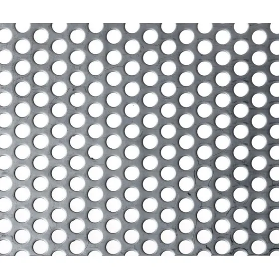 Lamina Perforada 6mm Con Espesor 3mm Inoxidable