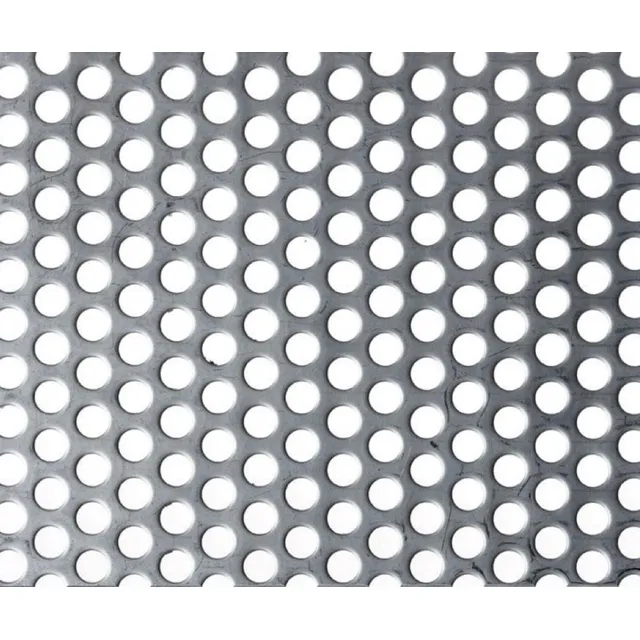 Lamina Perforada 6mm Con Espesor 3mm Inoxidable