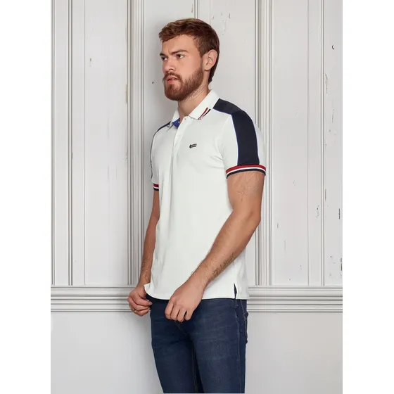 Polo Para Hombre Slim Fit Gas