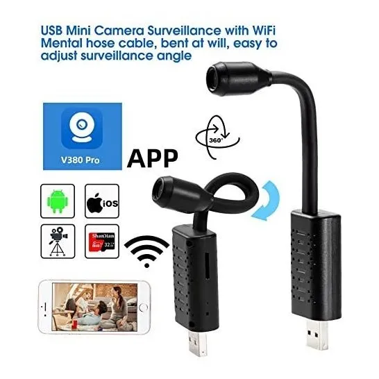 Mini Camara Oculta Espia Videocamara Hd Seguridad Xd Dv