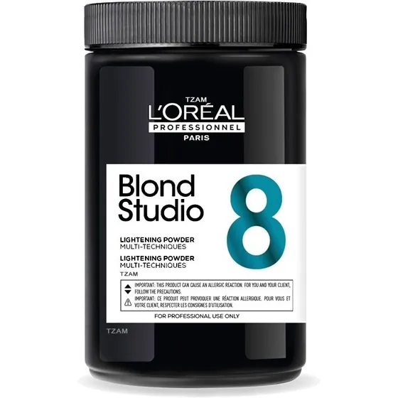 Polvo Decolorante Blond Studio 8 ® Loreal Multi Técnicas 500g