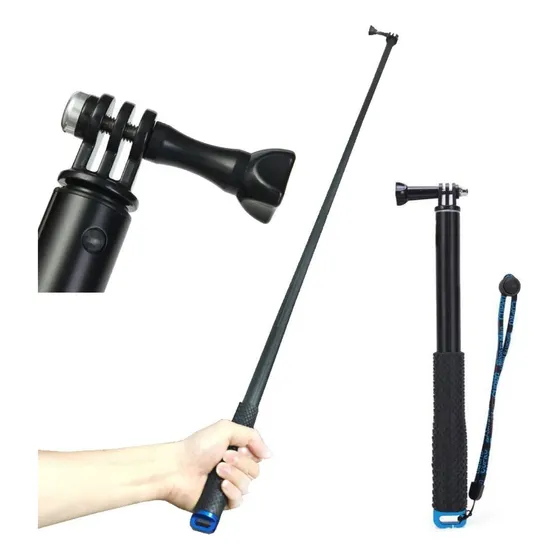 Bastón Selfie 94cm Para Cámaras Deportivas Gopro Y Otras