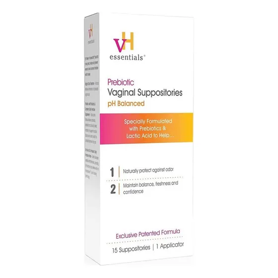 Supositorios Vaginales Vh Essentials 15unidades Probiotico