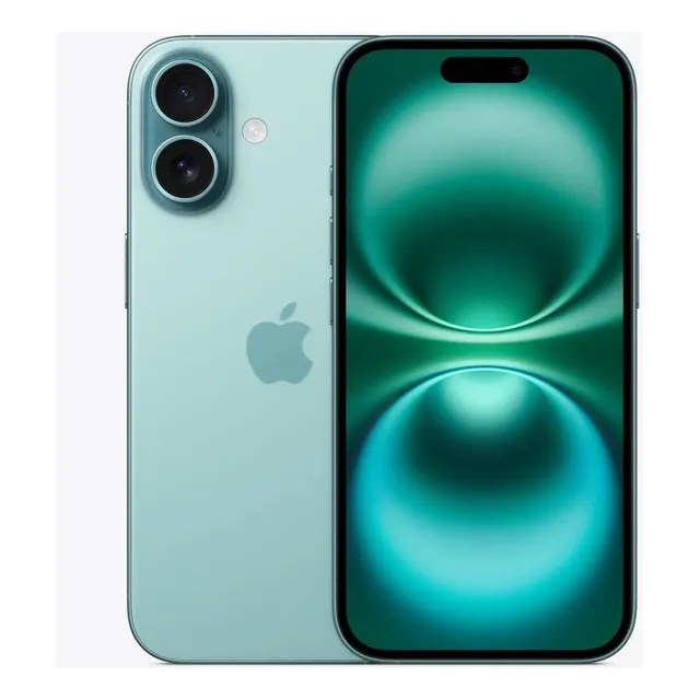 Apple Iphone 16 128gb Esim Liberado Para At&t Reacondicionado Excelente Verde Azulado (Reacondicionado)
