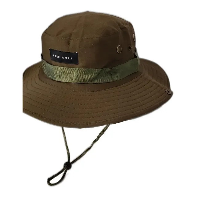 Gorro Sombrero Australiano Con Cubre Nuca Lusaka Free Wolf