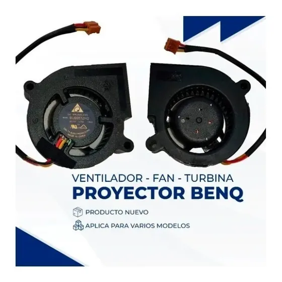 J0833 Fan Turbina Viewsonic Pjd5134 4,9 X 2,1 X 4,9cm