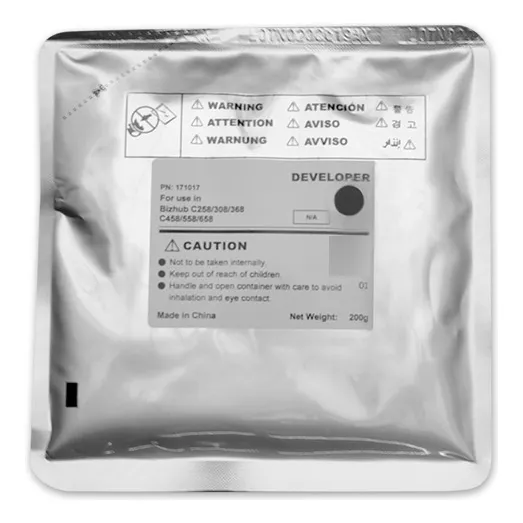 Revelador Bizhub  C258 C308 C368 Cmyk