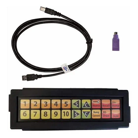 Key Usb Teclado Programable 3 Cable Ps 2 Rj-14 6 'ea