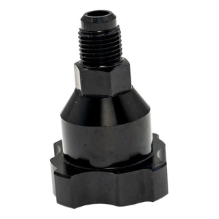 Fs Conector Adaptador De Taza De Rosca 1p Negra De 10 Mm Fs Conector Adaptador De Taza De Rosca 1p Negra De 10 Mm