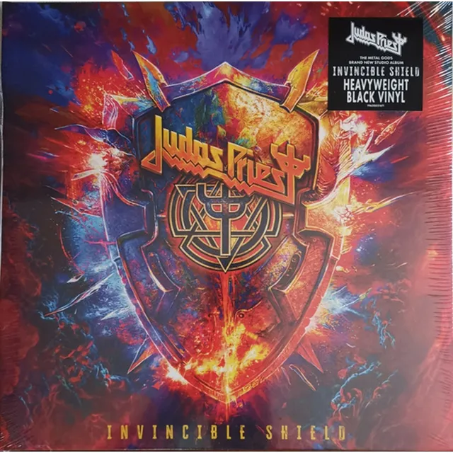 Judas Priest Invincible Shield 2lp Vinilo Nuevo Musicovinyl