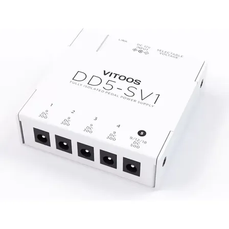 Fonte Alimentação Isolada Vitoos Dd5-sv1 Pedal Efeito Guitar 127/220v