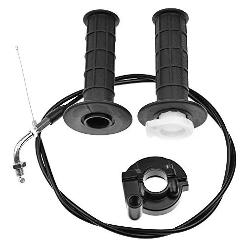 Puños De Acelerador Giratorio Y Cable Doblado Motocicl...