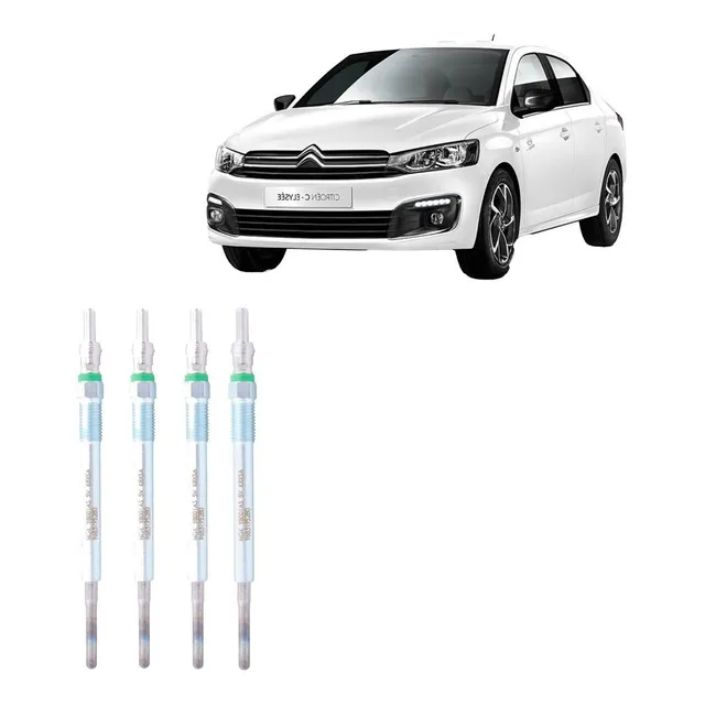 Set 4 Bujia Incandescente Para Citroen Celysee 1.6 Dv6 13-16