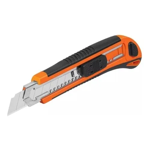 Cutter 6 Pulgadas Con Grip Navaja De Acero Truper 16977