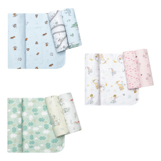 Cueiros Flanelados Grandes 3 Unidades Estampas Diversas Cueiros Flanelados Grandes 3 Unidades Estampas Diversas