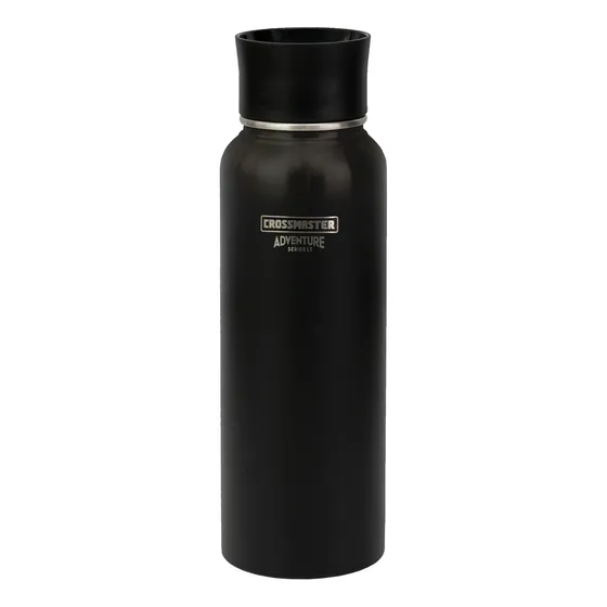 Termo Crossmaster Adventure Lt 360º 1.2l Acero Inox 9938514 Color Negro