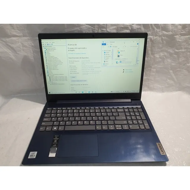 Lap Top Lenovo Ideapad 3 Core I3 Decima 8 Ram 256 Ssd Excele