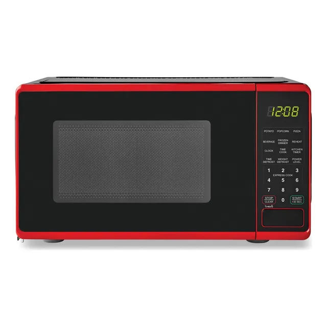 Horno Microondas 20 Litros 700w Nuevo Encimera Rojo