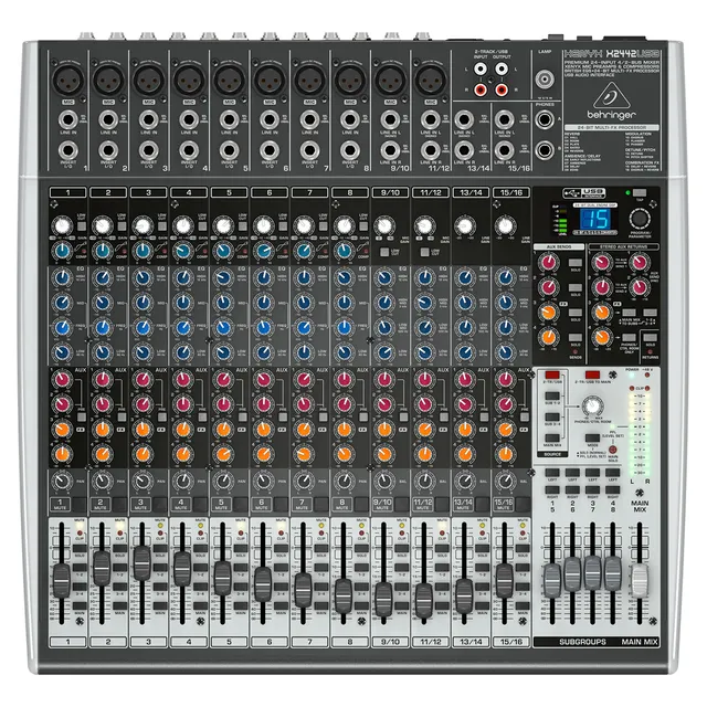 Mezcladora Behringer Xenyx 24ch Usb+fx+comp Mod. X2442-usb