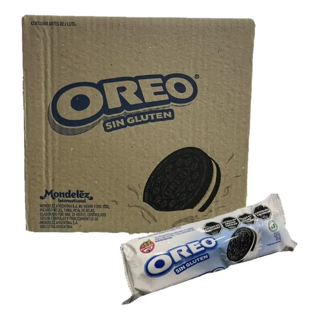 Oreo Sin Tacc - Sin Gluten - Caja X 24 Unidades