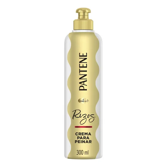 Crema para Peinar Pantene Rizos Definidos Anti Frizz 300 ml