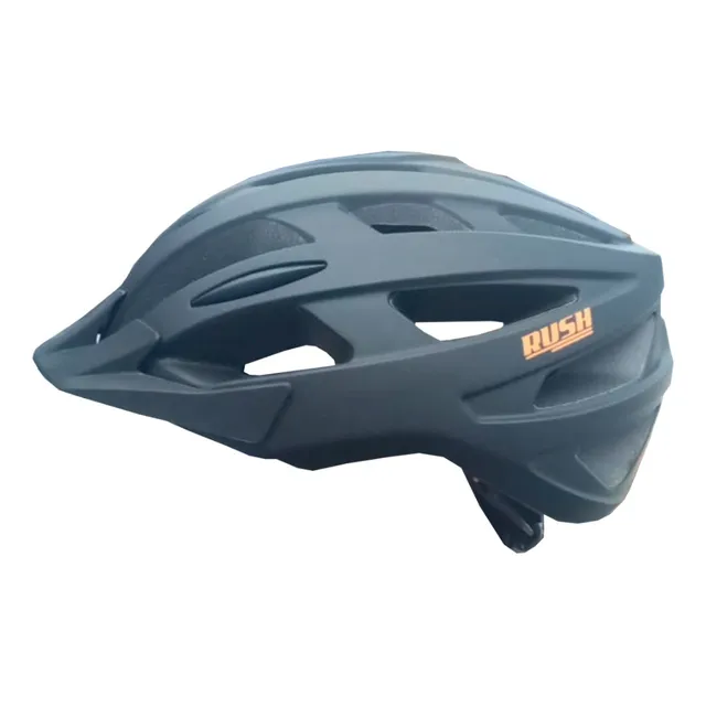 Casco Bicicleta Mtb, Ruta, Urbana Rush Endurance Color Negro Talle M