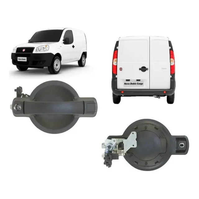 Maçaneta Externa Porta Traseira Doblo Cargo 2002 A 2019