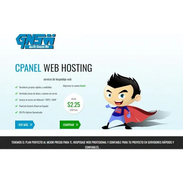 Web Hosting Plan Profesional Hospedaje Web Cpanel