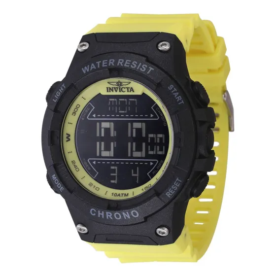 Reloj Invicta Racing 47527 Para Hombre, Color Amarillo