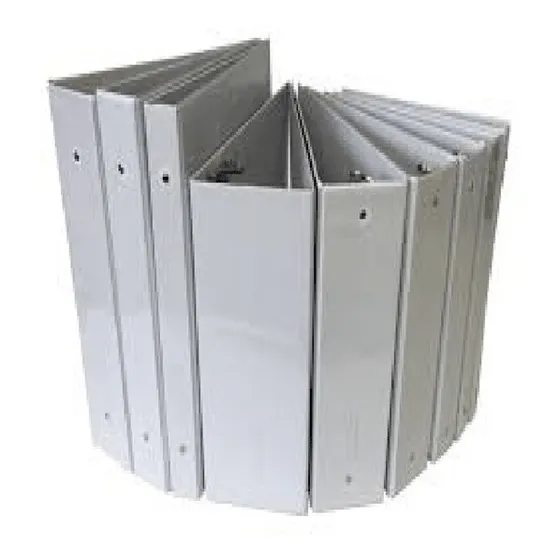 Folder Blanca Tamaño Carta De 1 1/2 Pulgadas, 3,7cms  Ancho