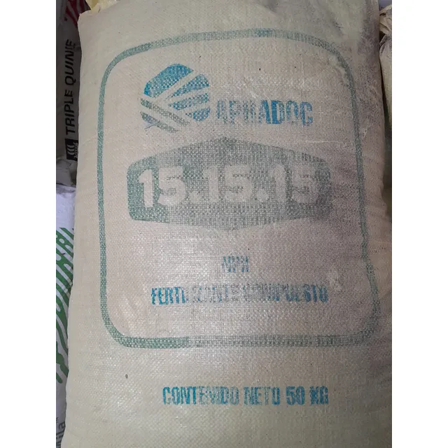 Abono Npk Granulado Triple 15 Saco 50kg 15 15 15 Apradoc