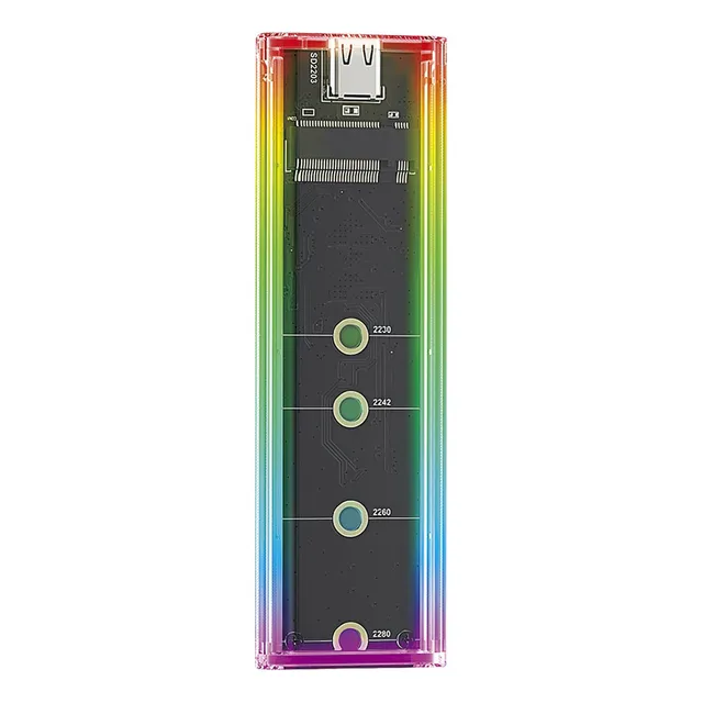 Case Gabinete Para Disco Duro Ssd M.2 Nvme Usb 3.2 10gbps