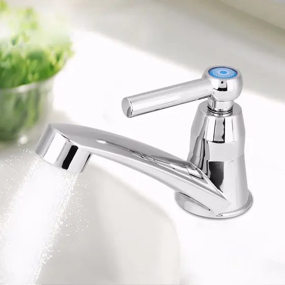 Grifo Agua Individual  Cambiador Plastico Abs Una Sola Para
