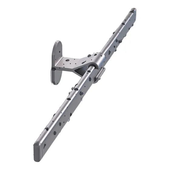Toallero Baño Retractil Aleacion Aluminio Montado Pared Para