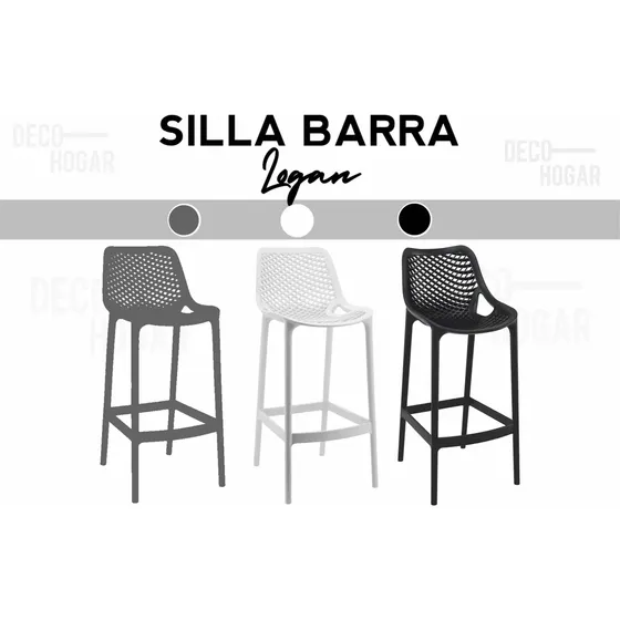 Silla Barra Bar Multifuncional Desayunador Logan Siesta