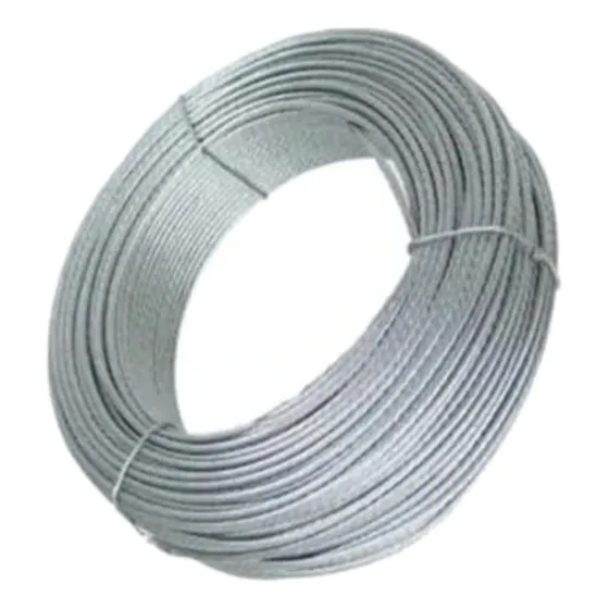 Cable Retenida De Acero 120 Mts Calibre 3/16  1 X 7