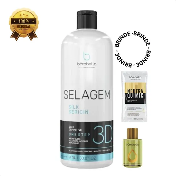 Borabella Selagem 3d Semi Definitiva Orgânica 1l