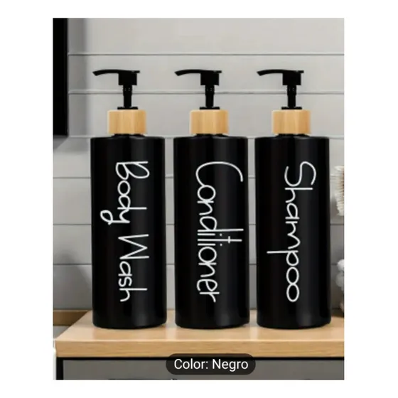 Dispensadores  Shampoo, Acondicionador Crema Corporal, 500ml