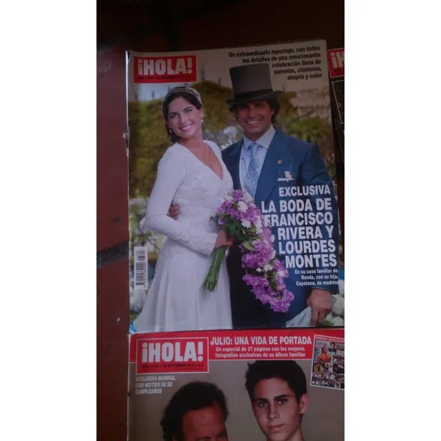 Revistas Hola Año 2013 4 Ejemplares Us $ 6,00