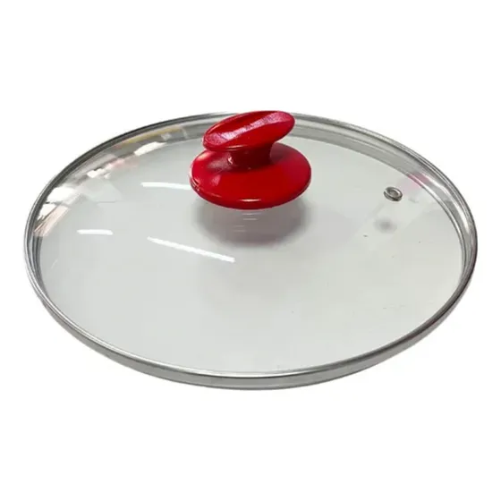 Tapa Vidrio Templado C/salida Vapor 32cm - Tapa Olla/sartén