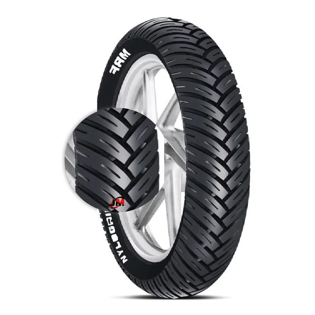 Llanta 120/80-17 Mrf Zapper C Original Pulsar180/200