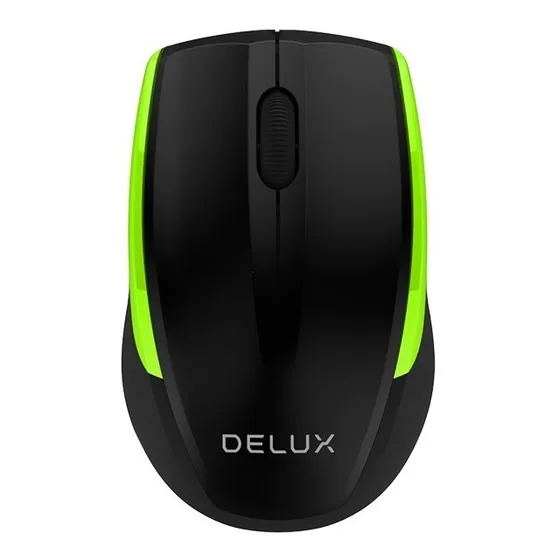 Mouse Óptico Delux Inalámbrico Ergonómico Eusipleural M321gx