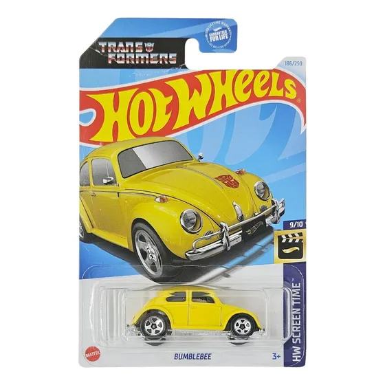 Hot Wheels Bumblebee Fusca Transformers Amarelo