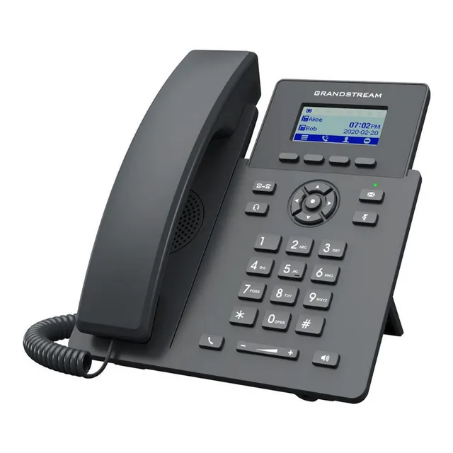 Grandstream Perú - Teléfono Ip Grp2601p Poe 2 Cuenta 2 Linea